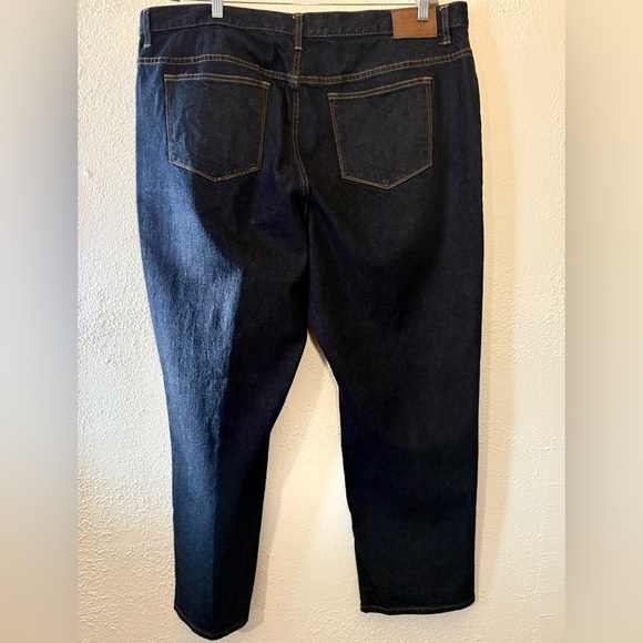 WOMENS LAUREN Jean Co Ralph Lauren Dark Wash Plus Size JEANS SIZE 22W - Picture 2 of 5